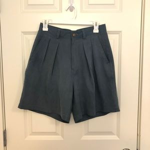 Tommy Bahama High Waisted Silk Shorts